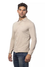 Verri Beige Cotton Shirt