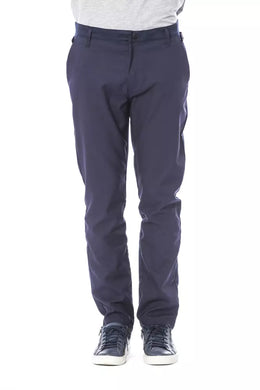 Verri Blue Polyester Pant