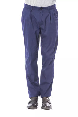 Verri Blue Cotton Pant