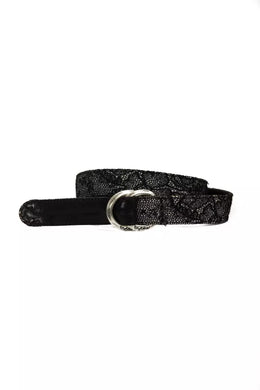 BYBLOS Black Wool Belt