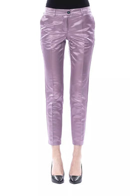 BYBLOS Purple Cotton Pant