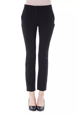 BYBLOS Black Polyester Pant
