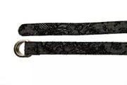 BYBLOS Black Wool Women Belt
