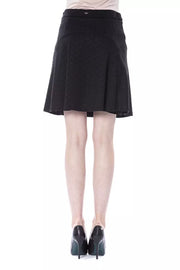 BYBLOS Black Polyester Skirt