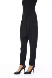 BYBLOS Black Polyester Pant