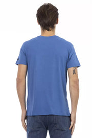 Trussardi Action Blue Cotton Men's T-Shirt