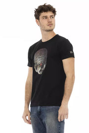 Trussardi Action Black Cotton Men's T-Shirt