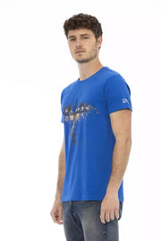 Trussardi Action Blue Cotton Men's T-Shirt