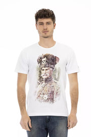 Trussardi Action White Cotton Men's T-Shirt