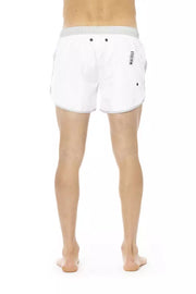 Bikkembergs White Polyester Swimwear