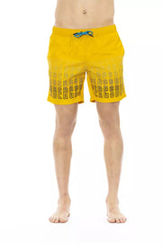 Bikkembergs Yellow Polyester Swimwear