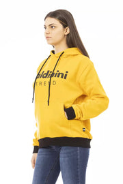 Baldinini Trend Yellow Cotton Sweatshirt