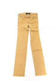 Jacob Cohen Beige Cotton Jeans Denim