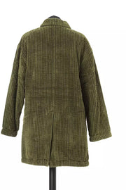 Jacob Cohen Green Cotton Coat