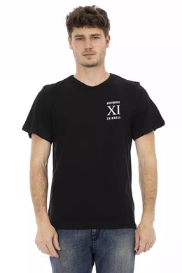 Bikkembergs Black Cotton T-Shirt