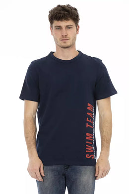 Bikkembergs Blue Cotton T-Shirt