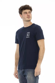 Bikkembergs Blue Cotton Men T-Shirt