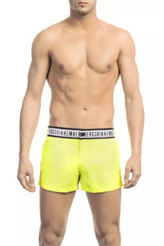 Bikkembergs Yellow Polyamide Swimwear