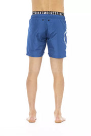 Bikkembergs Blue Polyester Swimwear