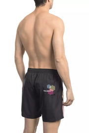 Bikkembergs Black Polyester Swimwear