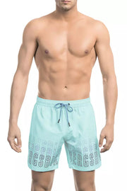 Bikkembergs Light Blue Polyester Swimwear