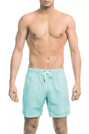 Bikkembergs Light Blue Polyester Swimwear