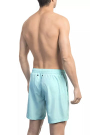 Bikkembergs Light Blue Polyester Swimwear