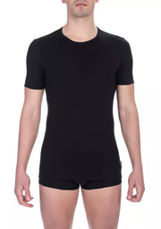 Bikkembergs Black Cotton T-Shirt