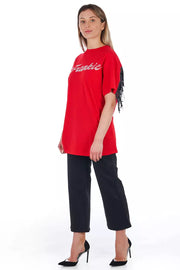 Frankie Morello Black Cotton Pant