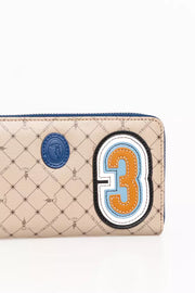 Trussardi Beige Leather Wallet