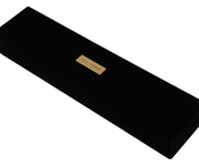 Dolce & Gabbana Black Velvet Logo Plaque Storage Bracelet Jewelry Box