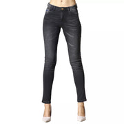 Yes Zee Black Cotton Jeans Denim