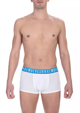 Bikkembergs White Cotton Boxer