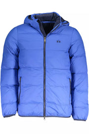 La Martina Blue Polyamide Jacket