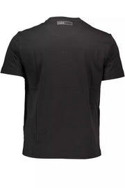 Plein Sport Black Cotton T-Shirt