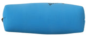 Dolce & Gabbana Blue Logo Print Hand Pouch Leopard Print Toiletry Bag