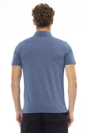 Baldinini Trend Blue Cotton Polo Shirt