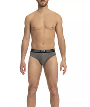 Cavalli Class Gray Cotton Boxer