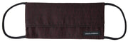 Dolce & Gabbana Maroon Pleated Elastic Ear Strap Face Mask