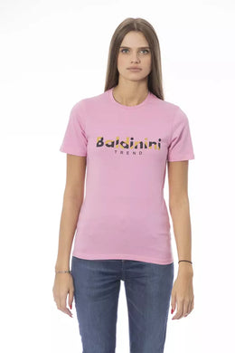 Baldinini Trend Multicolor Cotton T-Shirt