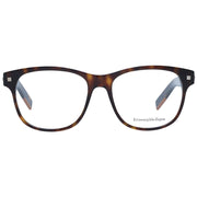 Ermenegildo Zegna Brown Plastic Glasses (Frames)