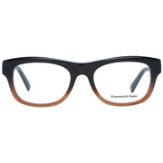 Ermenegildo Zegna Brown Plastic Glasses (Frames)