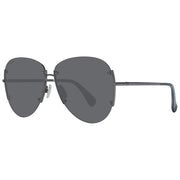 Max Mara Gray Metal Sunglasses