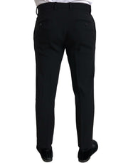 Dolce & Gabbana Black 2 Piece Double Breasted SICILIA Suit