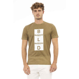 Baldinini Trend Yellow Cotton T-Shirt