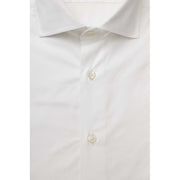 Bagutta White Cotton Men's Shirt