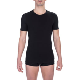 Bikkembergs Black Cotton T-Shirt