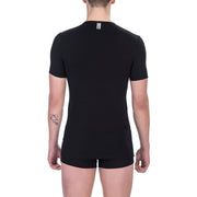 Bikkembergs Black Cotton T-Shirt