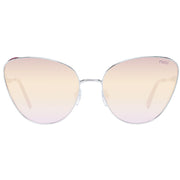 Emilio Pucci Silver Metal Sunglasses