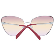 Emilio Pucci Silver Metal Sunglasses